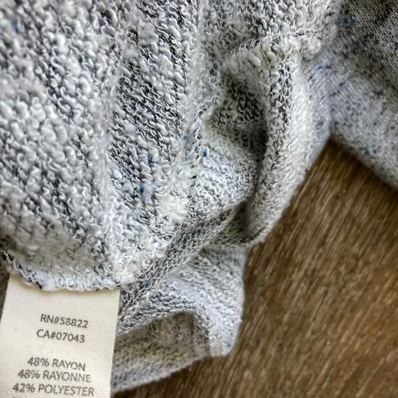 Max Studio Weekend Gray Cowl Neck Size S Sweater Dress - Picture 6 of 9